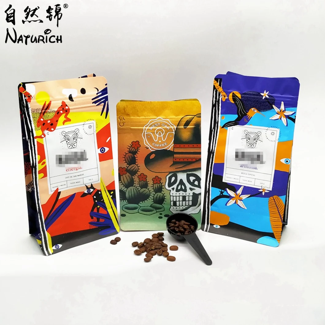 Transparent or Color Printed Zipper Plastic Packing Bag for Cashews