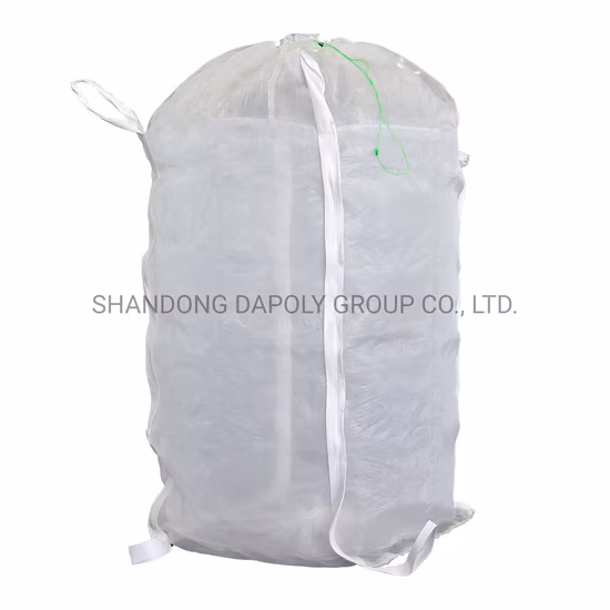 1개 입방미터 1000 1500kg 강한 PP 폴리 더플 폴리프로필렌 1톤 점보 대형 FIBC 백