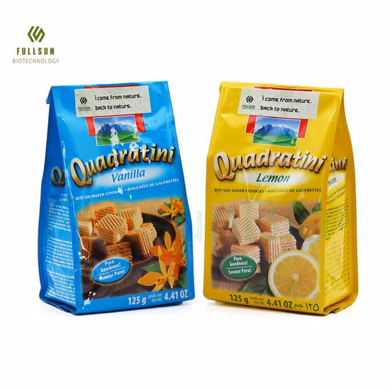 스파게티 국수 포장용 백 씰이 있는 맞춤형 그라비아 복합 비닐 봉투